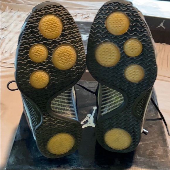 Men’s Air Jordan 21 black flint grey/white - Picture 7 of 11